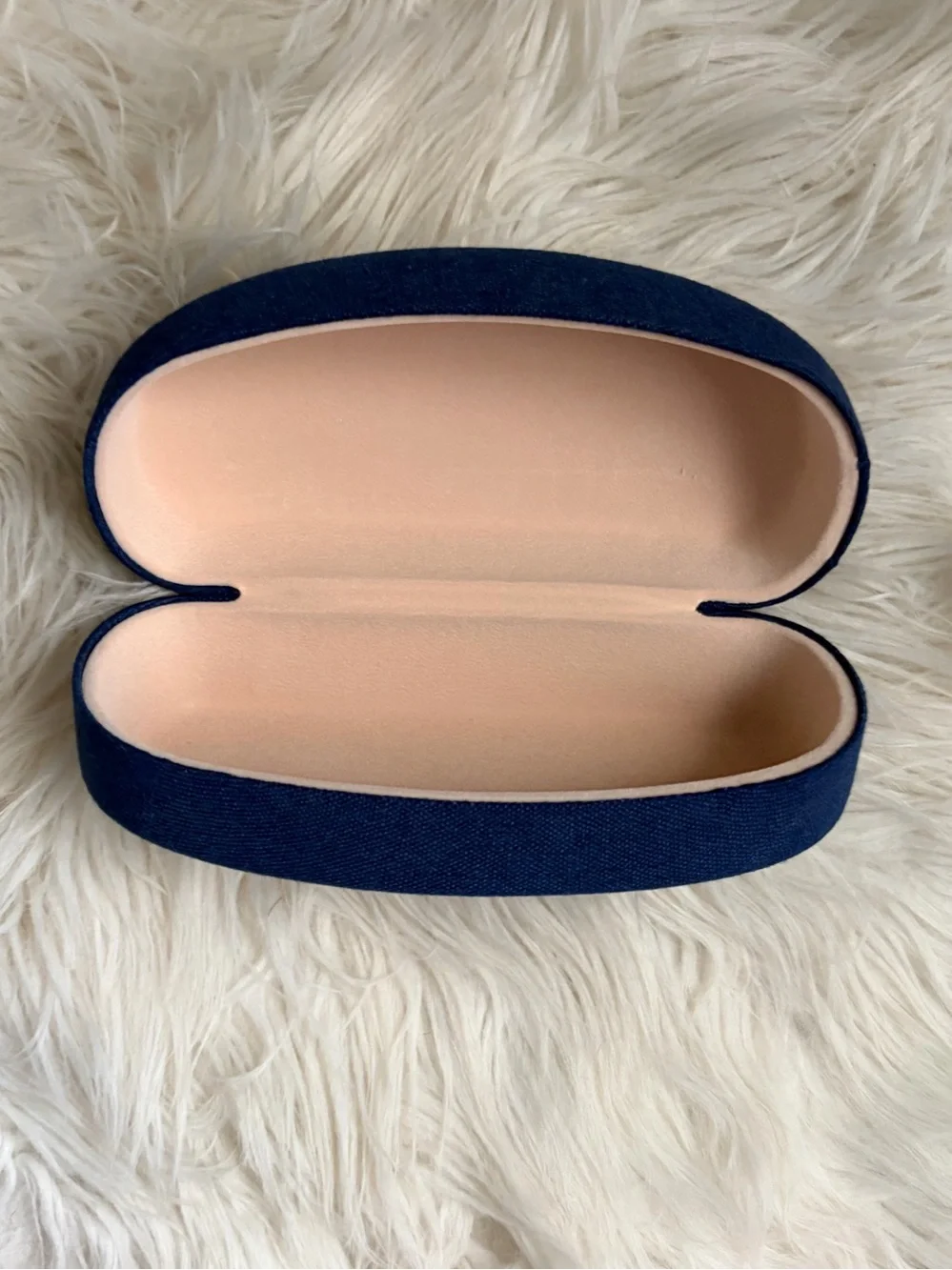 Margaritaville Classic Navy Hard Sunglasses Case with White Logo